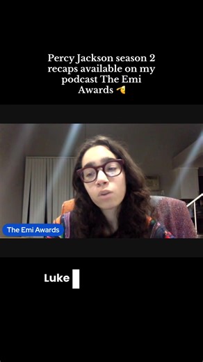 I’m currently recaping #percyjacksonandtheolympians season 2 on my podcast!!!! The Emi Awards for anyone interested 🫂 #pjotiktok #podcast #pjo