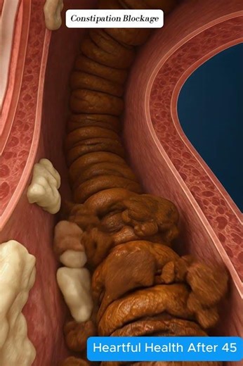 Constipation Blockage | 3D Medical Animation #shorts #viral