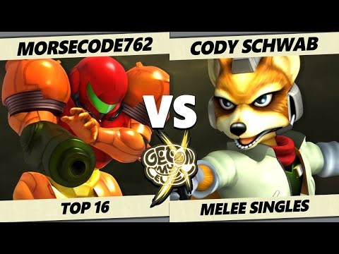 GOML X - Morsecode762 (Samus) Vs. Cody Schwab (Fox) Smash Melee - SSBM
