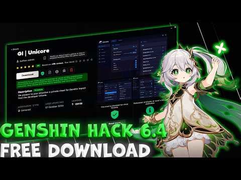 Genshin Impact Hack | Genshin Impact Cheat Menu 6.4 | Free Download + Teleport & AutoFARM