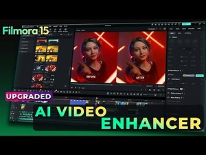 Filmora 15 AI Video Enhancer | Turn Blurry Footage Into HD Instantly