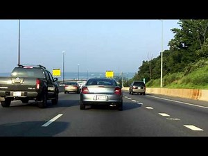 Woodrow Wilson Memorial Bridge westbound
