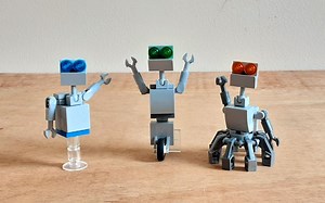3 Mini Robots