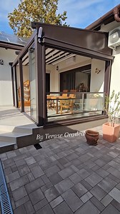 8.2K views · 5.4K reactions | Pergola Retractabilă și sisteme de sticlă Premium ! #teraseoradea #bdlp #pergole #gruphomewest #sistemedeumbrire #pergoleretractabile #terase | Terase Oradea | Facebook