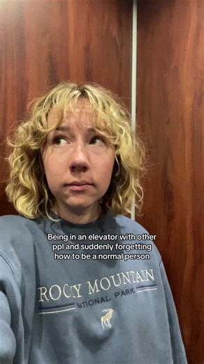 Like what do it do? Where do I look? Why is it such an intimate and awkward experience?? #elevator #awkward