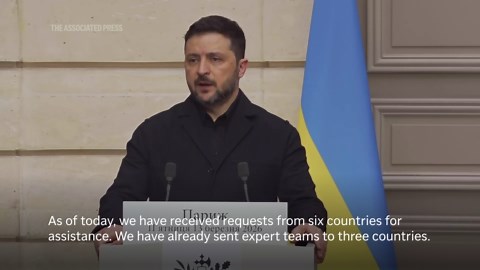 Zelenskyy offers countries assistance to combat Iranian drones he says Russia uses against Ukraine