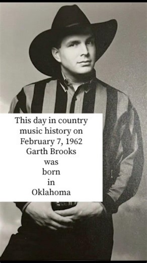 This day in country music history on 2/7/1962 Garth Brooks was born #countrymusic #90scountry