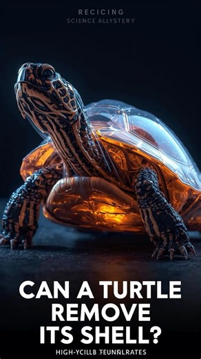 CAN A TURTLE TAKE OFF THEIR SHELL? 😳🐢