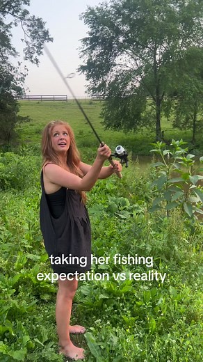 Fishing Fail: Girl's Epic Catch Goes Viral! 😂