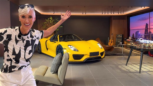 How they built a “villa” inside a tower and made it feel like a penthouse estate