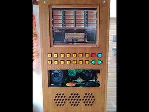 Raspberry Pi4 Wallbox Jukebox (Vintage) - Wall Mounted - Fruitbox