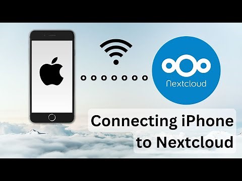 How to connect your iPhone to Nextcloud - sync files, calenders and contacts