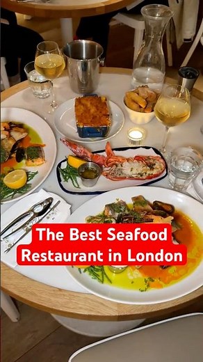 The Best Seafood Restaurant in London #londonfood