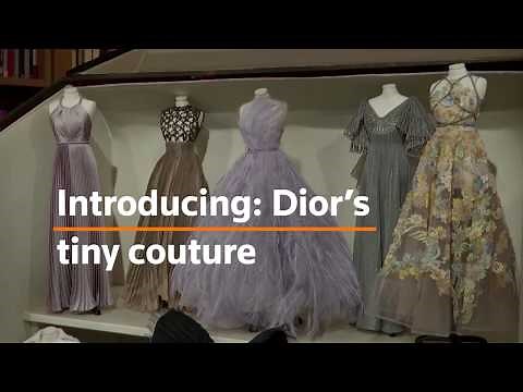 Small is the new big: Dior's tiny dress collection