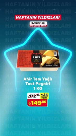 A101'de Haftanın Yıldızları 9 - 15 Eylül