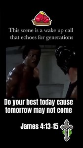 This scene is a wake up call that echoes for generations.