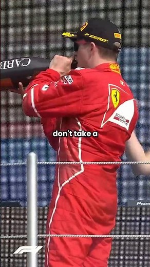 Why Some F1 Drivers Don't Drink Champagne? #shorts #f1