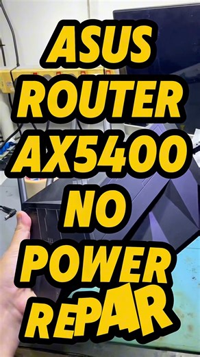 2.6K views · 65 reactions | Repair Asus Router No Power. #fypシ゚ #utm #Electronics #repairlaptop #router #motherboard #repairmotherboard #laptop #motherboardrepair #laptops | Micropc Laptop Repair | Facebook