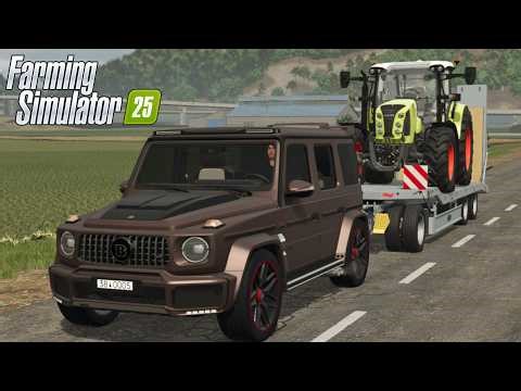 FS25 - Brabus G800 / Mercedes-Benz G-Class - NEW CAR MOD for Farming Simulator 2025 ROLEPLAY FS25