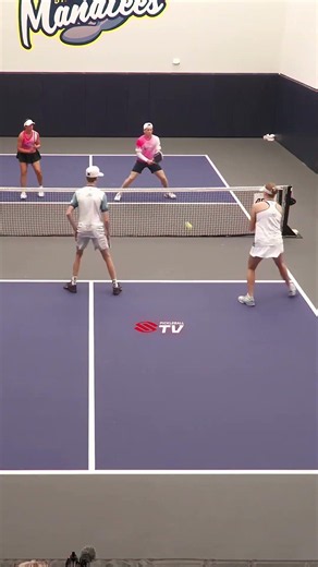 Just a casual baseline laser at the All Florida Pickleball League 😎 #pickleball #pickleballislife