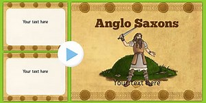 Anglo-Saxons Themed PowerPoint Template
