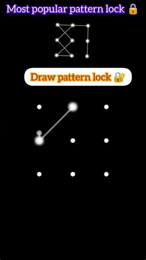 Most popular pattern 🔐/smart pattern lock🔥 #lock #design #pattern #shortsfeed #lockdown