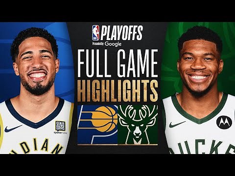 #4 PACERS at #5 BUCKS | FULL GAME 4 HIGHLIGHTS | April 27, 2025