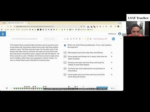 How to Weaken LSAT Arguments Properly