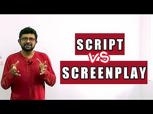 Difference between SCRIPT & SCREENPLAY | Short Analysis | தமிழில்