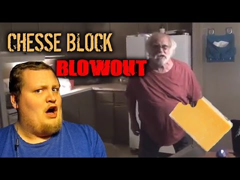 Angry Grandpa - Cheese Block Blowout! REACTION!!!