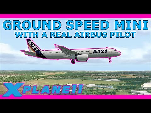 Windy approaches in the Airbus - GS Mini explained with a Real Airbus Pilot! ToLiss A321