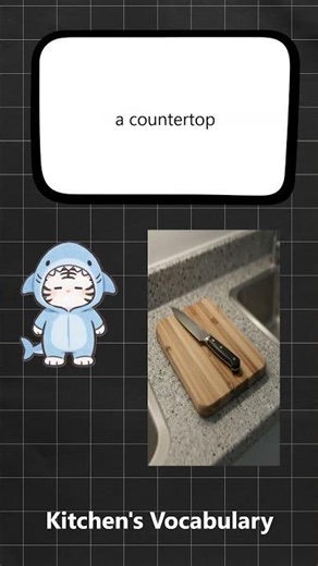 Do You Know These 15 Kitchen Words? | Kitchen Vocabulary in English #Shorts