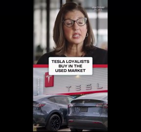 Why Tesla EVs hold more value in the used car market