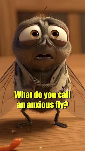 What do you call an anxious fly? A Jitterbug! AI generated dad jokes, puns, and dark humor. Used ChatGPT, Nano Banana, Veo 3.1, Flow, and Adobe Premiere Pro. #funny #comedy #dadjokes #ai #darkhumourandjokes @ChatGPT @Google