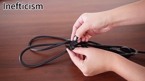 Under Desk Cable Management Tray No Drill, 36" Clamp Mount Under Desk Cord Organizer for Standing Desk Cable Management, Fabric Cord Organizer Fabric for Office Home, Black