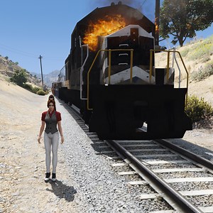 How to stop train in GTA V with mai | Case2gaming