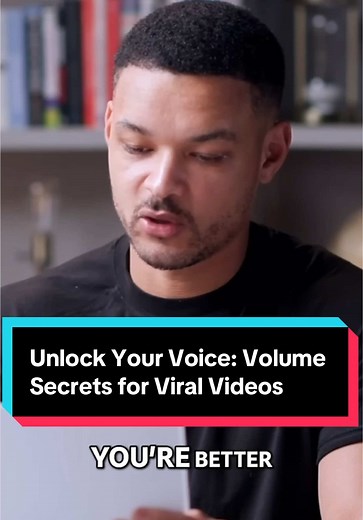 Unlock Your Voice: Volume Secrets for Viral Videos - Unlock your vocal power! Learn how to master volume and confidence in this viral video. Discover the secrets to impactful communication and captivate your audience with dynamic speech. Elevate your voice, boost your confidence, and command attention. #vocalpower #confidence #publicspeaking #communication #viralvideo #volume #speech #masterclass #selfimprovement #howtotiktok