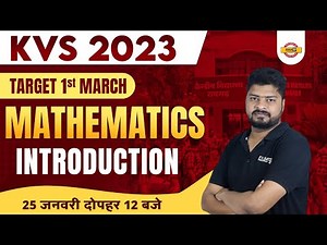 KVS JUNIOR SECRETARIAT ASSISTANT CLASSES ONLINE | KVS MATHS INTRODUCTION CLASS | BY NISHANT SIR