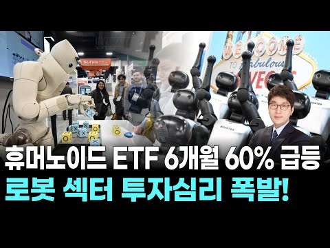 Humanoid ETF surges 60% in six months... Robot sector investment sentiment explodes!