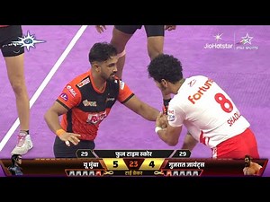 PKL 2025 Sunil vs Shadloui Wrestling Battle | Pro Kabaddi Season 12