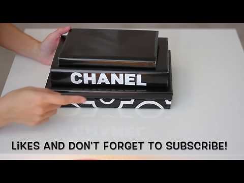 DIY CHANEL Book Cover