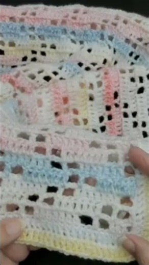EASY Crochet Any Which Way stitch in Zig Zags.