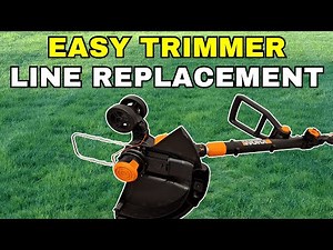 How to Rewind Worx String Trimmer Line