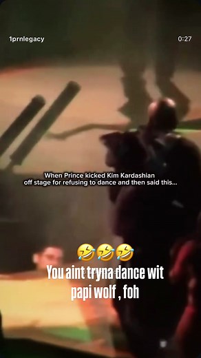 Prince Kicks Kim Kardashian Off Stage
