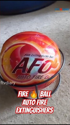 Automatic Fire Extinguisher 🧯#afo | Fire Ball Installation 🔥#fire #safety #extinguisher #shortsfeed