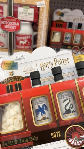 97K views · 203 reactions | Looking for the perfect white elephant gift!  This color changing #HarryPotter Hot Chocolate Set will definitely be the gift with the most steals this season! #biglotsfinds #whiteelephant #giftinspo | Big Lots | Facebook