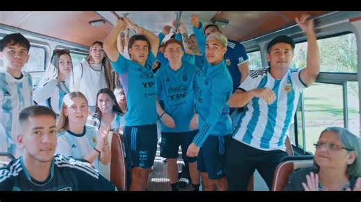 594K views · 22K reactions | "Subidos a una nueva ilusión". Mirá el spot que armó AFA - Selección Argentina a días del debut en el Mundial Sub 20 que se jugará en el país. ¡Con Luka Romero, el Colo Barco y Juan Gauto como protagonistas! 藍 | SportsCenter ESPN | Facebook