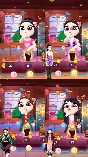 1 2 3 4 Angela Vs Anime Makeover edit #1234 #angela2 #anime #makeup #edit #trending #shorts #fyp