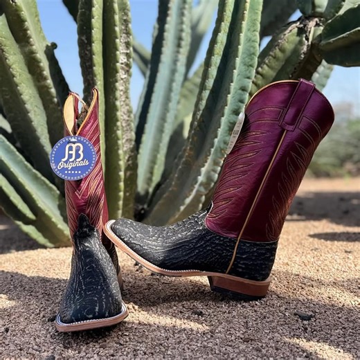 Crafted for the bold. Designed for the fearless. 🇺🇸 Repost from @bullriderwesternwear • Crafted for the bold. Designed for the fearless. Our shark leather boots bring durability and style together in one perfect pair! #shoplocal | Anderson Bean Boot Company