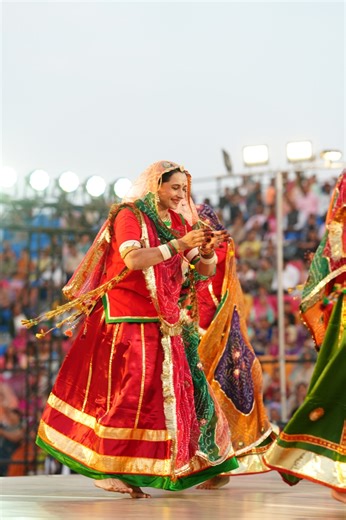 51K views · 1.9K reactions | Ghoomar Festival 2025 lit up Jaipur with...
